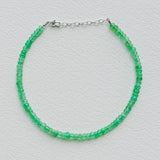 Small Chrysophase Bracelet