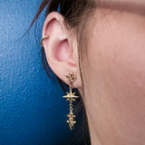 Cardinal Points Post Earrings