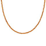 Tiny Round Citrine Strand