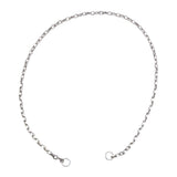Claspless Fine Diamond Cut Chain Bracelet