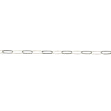 Claspless Fine Paperclip Chain Bracelet