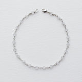 Clear Quartz Chain Bracelet