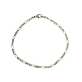 Fine Figaro Chain Bracelet