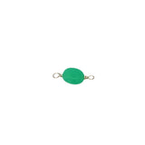 Oval Gemstone Connector