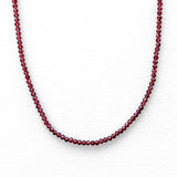 Tiny Round Garnet Strand