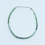 Small Ombre Green Tourmaline Bracelet