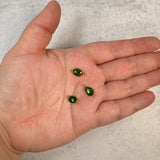 Small Organic Channel Set Chrome Diopside Connector