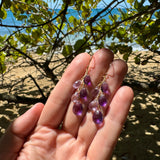 Amethyst Cascade Earrings