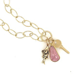 Claspless Wide Oval Cable Chain Bracelet