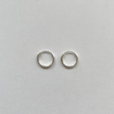 Sterling Silver Endless Hoop Earrings