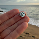 Small Citrine Bracelet with Taíno Sun (Sol) Charm
