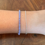 Diamond Cut Fine Cable Chain Bracelet
