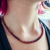 Medium Ombre Garnet Strand