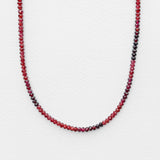 Medium Ombre Garnet Strand