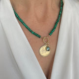 Medium Snake Invisible Clasp with Champagne Diamond Eyes