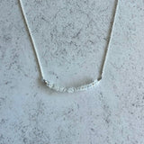 Classic Gemstone Bar Necklace
