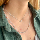 Multi-Link Chunky Paperclip Chain