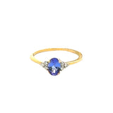 Tanzanite & Diamond Ring