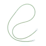 Claspless Tiny Round Peridot Strand