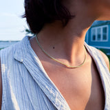 Tiny Round Peridot Strand
