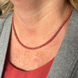 Medium Salmon Sapphire Strand
