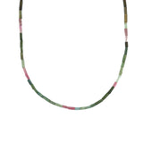 Small Cylinder Multicolor Tourmaline Strand