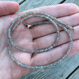 Claspless Small Labadorite Strand