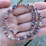 Claspless Small Multicolor Sapphire Strand