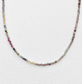 Tiny Round Ombre Tundu Sapphire Strand