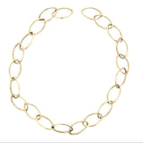Claspless Wide Oval Cable Chain Bracelet