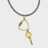 Triangle Carabiner Charm Holder