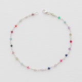 Multi-Gemstone Chain Bracelet
