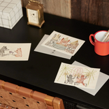 Embroidered Card (Raise a Glass)