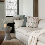 Throw Pillow (Winter Birds)