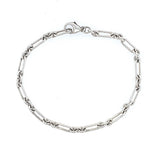 Multi-Link Chunky Paperclip Chain Bracelet