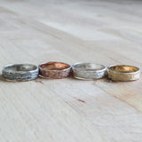 Classic Ripple Ring (Oxidized)