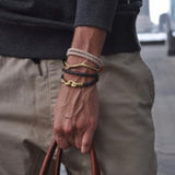 Journey Single Rope Bracelet (Wheat)