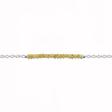 Classic Gemstone Bar Bracelet