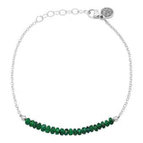 Classic Gemstone Bar Bracelet