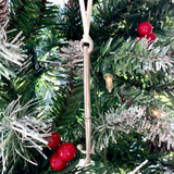 Boat Hook Pewter Ornament