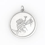 Clayton Chart Pendant