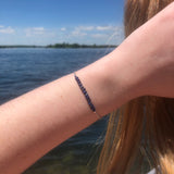 Classic Gemstone Bar Bracelet