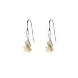 Single Drop Gemstone Earrings (Pear Shape)