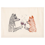 Embroidered Card (Raise a Glass)