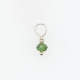 Gemstone Charm (Rondelle)