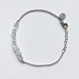 Herkimer Diamond Bar Bracelet