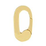 Small Hinged Charm Holder with Diamonds