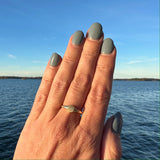 Round Petite Signet Ring