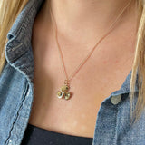Large Classic Prop Necklace with Diamond