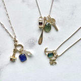Channel Set Tanzanite Pendant
